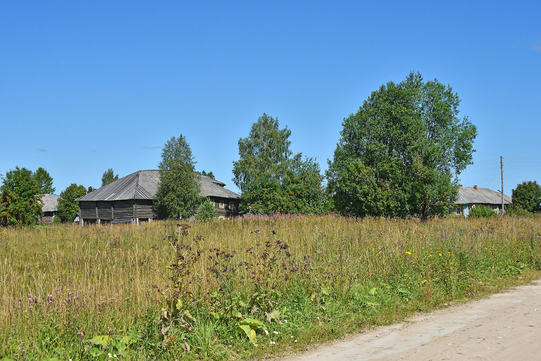 Столетовская (Stoletovskaya village of Kargopolsky District)